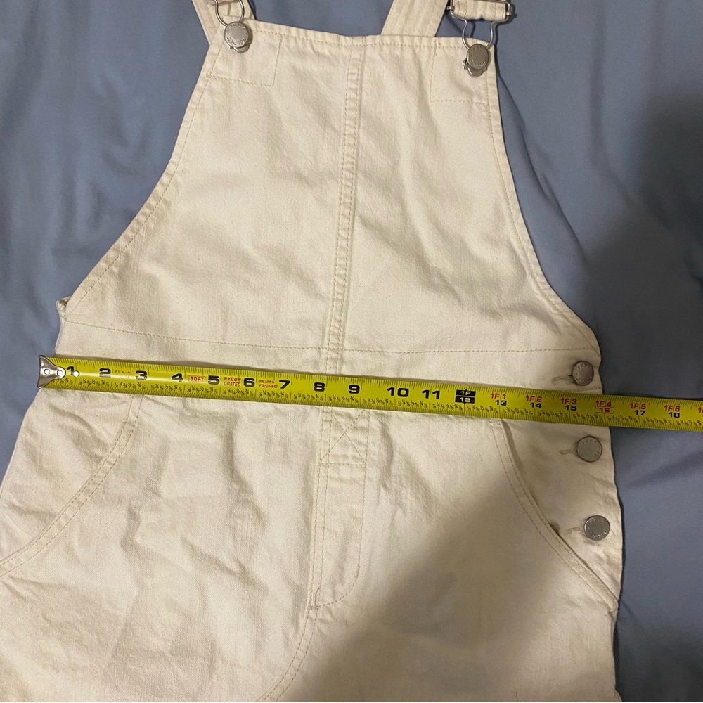 Free People White overall skirt! - Picture 5 of 11